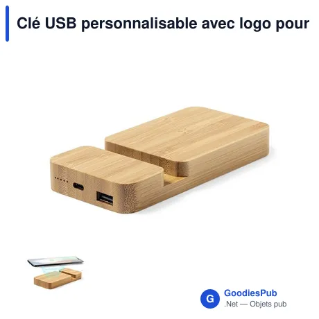 Clé USB personnalisable avec logo pour entreprises