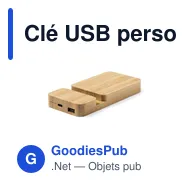 Clé USB personnalisable avec logo pour entreprises - Miniature 2