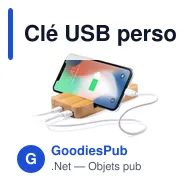 Clé USB personnalisable avec logo pour entreprises - Miniature 4