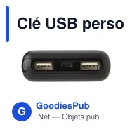 Clé USB personnalisable avec logo pour entreprises - Miniature 9