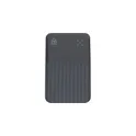 Variante noir - Power bank en ABS recyclé Tavi