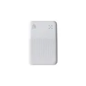 Variante blanc - Power bank en ABS recyclé Tavi