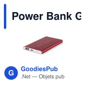 Clé USB personnalisable avec logo pour entreprises - Miniature 1