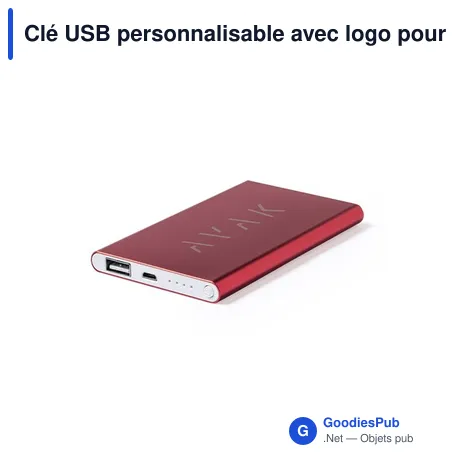 Clé USB personnalisable avec logo pour entreprises