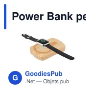 Power Bank personnalisable Gustaf avec logo pour entreprises - Miniature 5