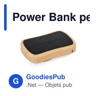 Power Bank personnalisable Gustaf avec logo pour entreprises - Miniature 6