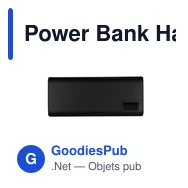 Power Bank Hampton - Miniature 1