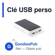 Clé USB personnalisable avec logo pour entreprises - Miniature 1