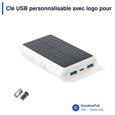 Clé USB personnalisable avec logo pour entreprises