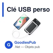 Clé USB personnalisable avec logo pour entreprises - Miniature 3