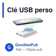 Clé USB personnalisable avec logo pour entreprises - Miniature 4