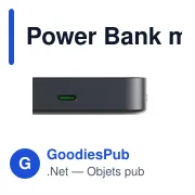 Power Bank magnétique 10000 mAh Hama - Miniature 10
