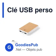 Clé USB personnalisable avec logo - Power Bank Merak - Miniature 1