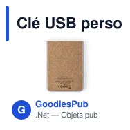 Clé USB personnalisable avec logo - Power Bank Merak - Miniature 4