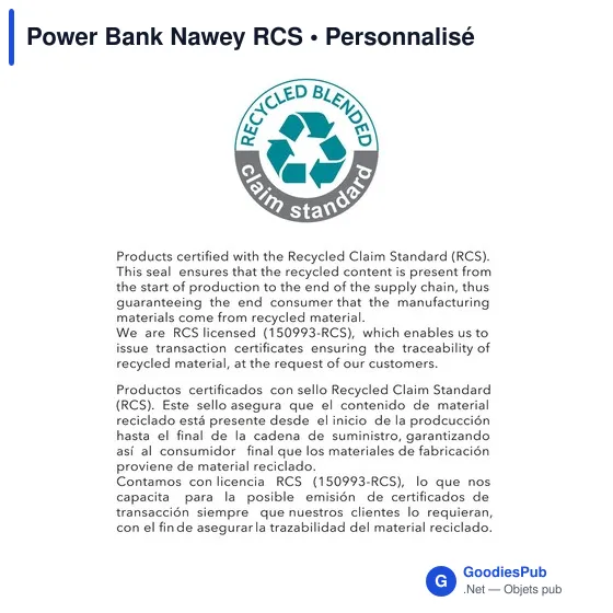 Power Bank Nawey RCS - Image 5