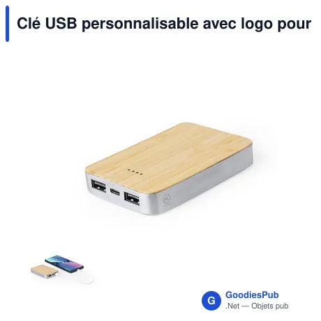 Clé USB personnalisable avec logo pour entreprises