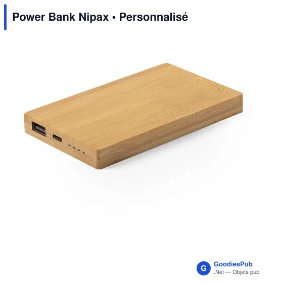 Clé USB personnalisable en bambou avec logo pour entreprise - Image 2