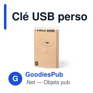 Clé USB personnalisable en bambou avec logo pour entreprise - Miniature 4