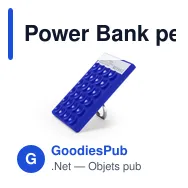 Power Bank personnalisable Privek avec logo - 2000 mAh - Miniature 11