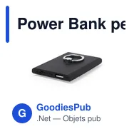 Power Bank personnalisable Privek avec logo - 2000 mAh - Miniature 3