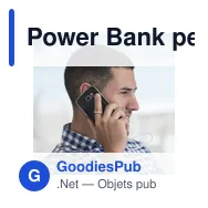 Power Bank personnalisable Privek avec logo - 2000 mAh - Miniature 4
