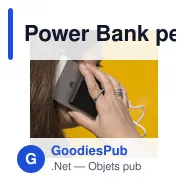 Power Bank personnalisable Privek avec logo - 2000 mAh - Miniature 5