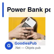 Power Bank personnalisable Privek avec logo - 2000 mAh - Miniature 6