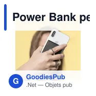 Power Bank personnalisable Privek avec logo - 2000 mAh - Miniature 7