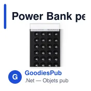 Power Bank personnalisable Privek avec logo - 2000 mAh - Miniature 9