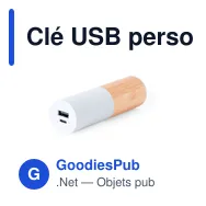 Clé USB personnalisable avec logo pour entreprises - Modèle unique - Miniature 3