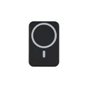 Variante noir - Power bank sans fil en ABS recyclé Miren