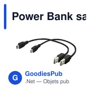 Power Bank sans fil Mauro Conti 10000 mAh avec ventouses, chargeur sans fil 10W | Stef - Miniature 7