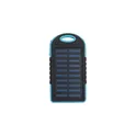 Variante bleu - Power bank solaire personnalisable avec logo - Arin