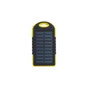 Variante jaune - Power bank solaire personnalisable avec logo - Arin