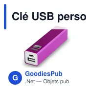 Clé USB personnalisable avec logo pour entreprises et événements - Miniature 6