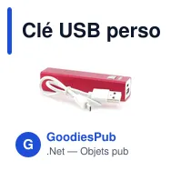 Clé USB personnalisable avec logo pour entreprises et événements - Miniature 8