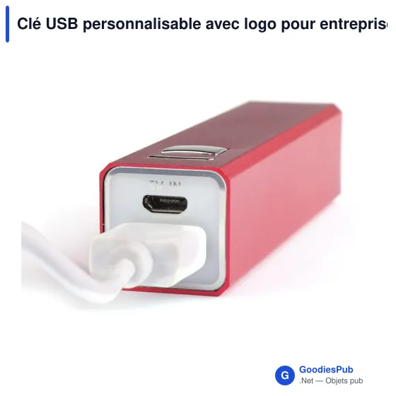 Clé USB personnalisable avec logo pour entreprises et événements - Image 10