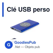 Clé USB personnalisable avec logo pour entreprises - Miniature 2