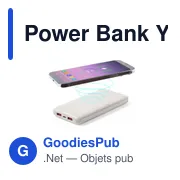 Clé USB personnalisable avec logo entreprise - Power Bank Yendik - Miniature 5