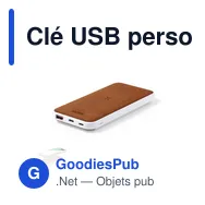 Clé USB personnalisable avec logo pour entreprises - Miniature 1