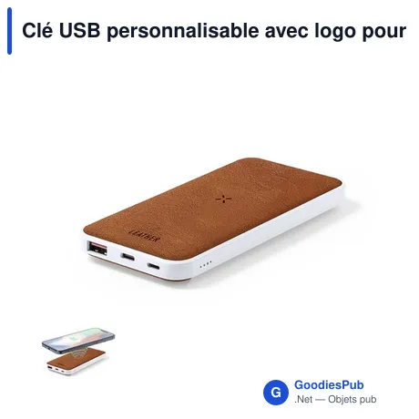 Clé USB personnalisable avec logo pour entreprises