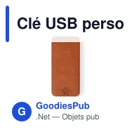 Clé USB personnalisable avec logo pour entreprises - Miniature 4