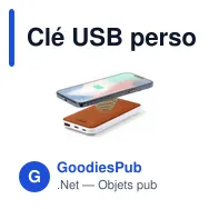 Clé USB personnalisable avec logo pour entreprises - Miniature 5