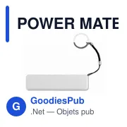 POWER MATE Slim Power Bank 2200mAh - Miniature 2