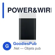 POWER&WIRELESS Powerbank sans fil 4000mAh. - Miniature 2