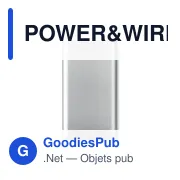 POWER&WIRELESS Powerbank sans fil 4000mAh. - Miniature 6