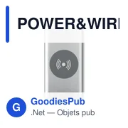POWER&WIRELESS Powerbank sans fil 4000mAh. - Miniature 7