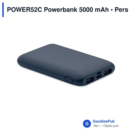 POWER52C Powerbank 5000 mAh