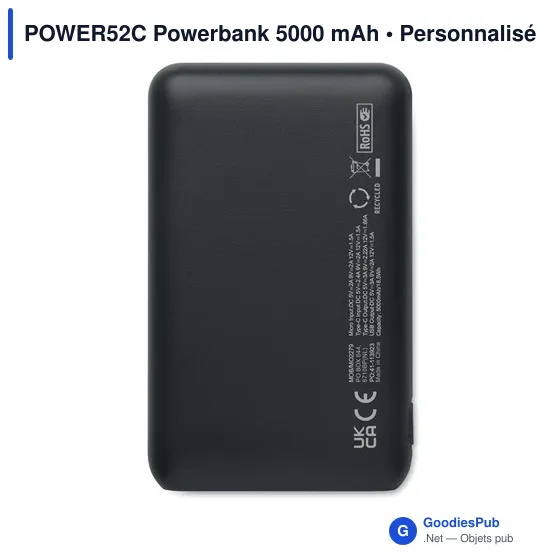 POWER52C Powerbank 5000 mAh - Image 12