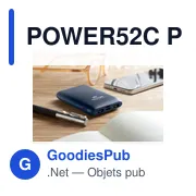 POWER52C Powerbank 5000 mAh - Miniature 5